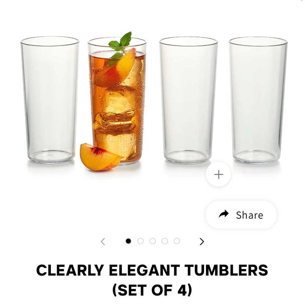 Clearly Elegant Tumblers